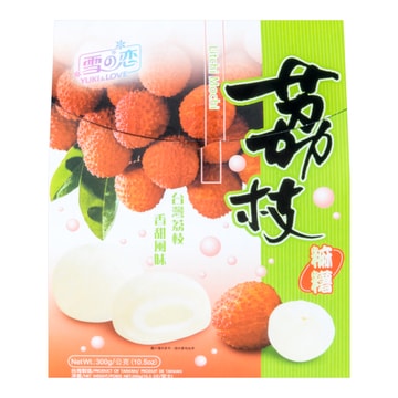 YUKI/LOVE Japan Mochi Lychee, 10.58 oz