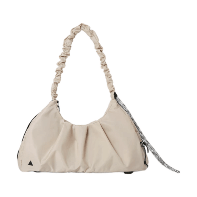 Yoga Tote Bag Light Warm Sand 1pc—Dry-Wet Separation Design