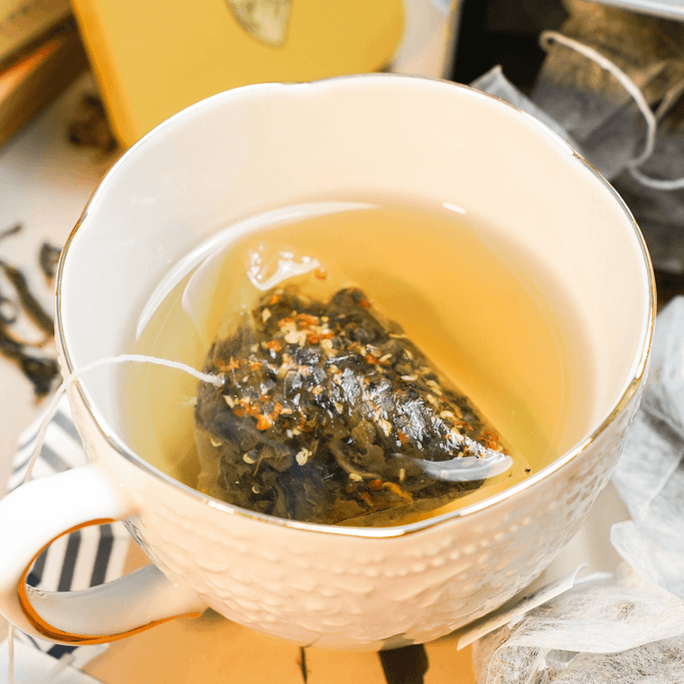 【江南茶饮】【全美超低价】茶颜悦色 方罐冷泡茶 同心瓶礼盒 蜜桃乌龙味+桂花乌龙味 40g 12