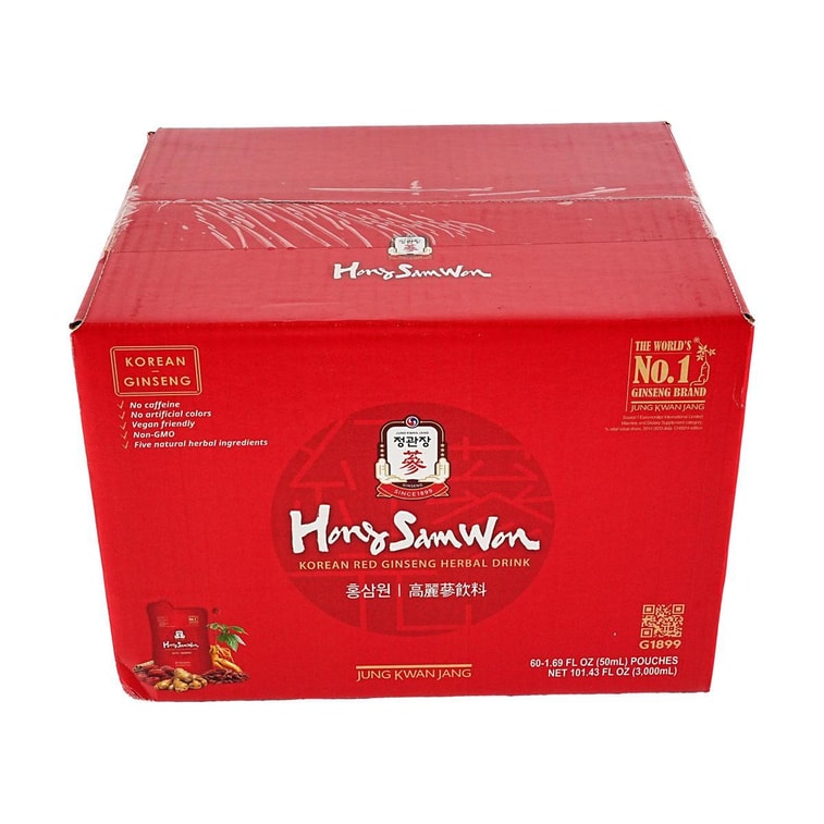 홍산원 한국산 홍삼 허브 음료, 60개입 8