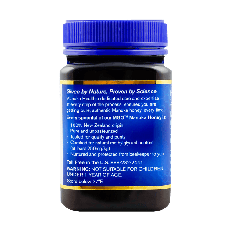 紐西蘭MANUKA HEALTH 純正天然養胃麥盧卡蜂蜜 UMF 10+ MGO 263+ 500g 送禮首選 3