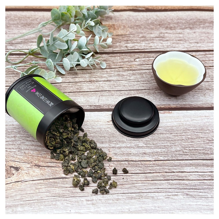 [台湾直邮]茶粒茶 原片茶叶 Mini黑罐 阿里山高山茶 25g 3