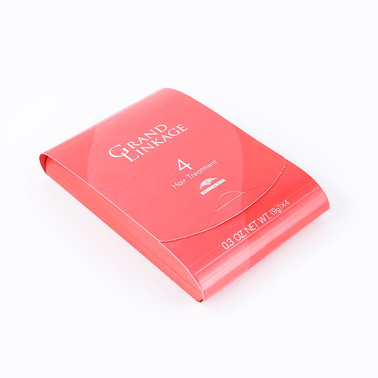 グランドリンケージ4ヘアトリートメント（ダメージヘア補修）、0.32オンス×4 5