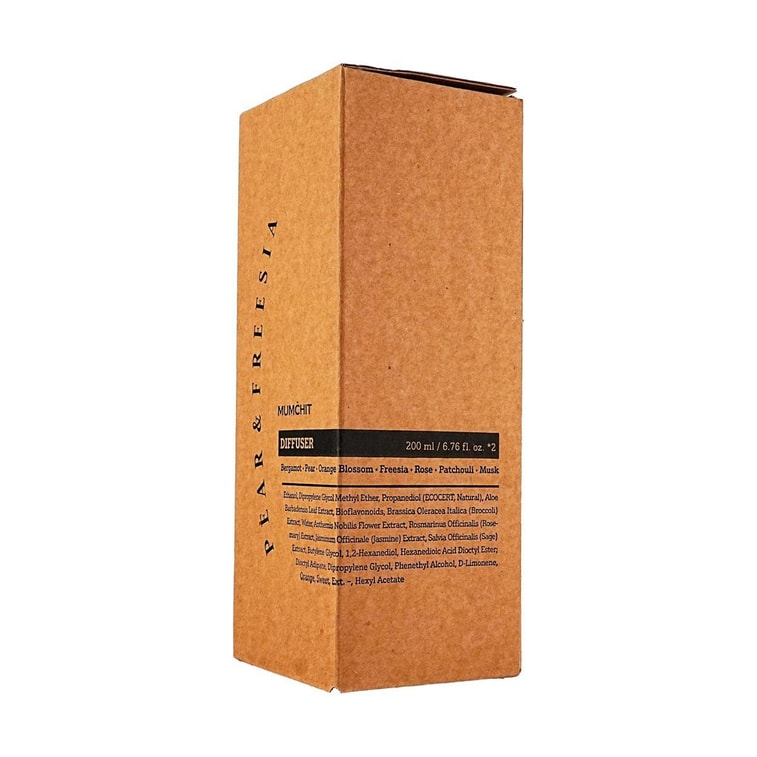 MUMCHIT BIOTOX フレームレス アロマセラピー - エッセンシャルオイルディフューザーボトル、リードディフューザー #イングリッシュペア＆フリージア 5