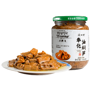 【中國直郵】 檸購精選 奉化油燜筍 農家土灶醬油烤春筍下飯菜 380g*1罐