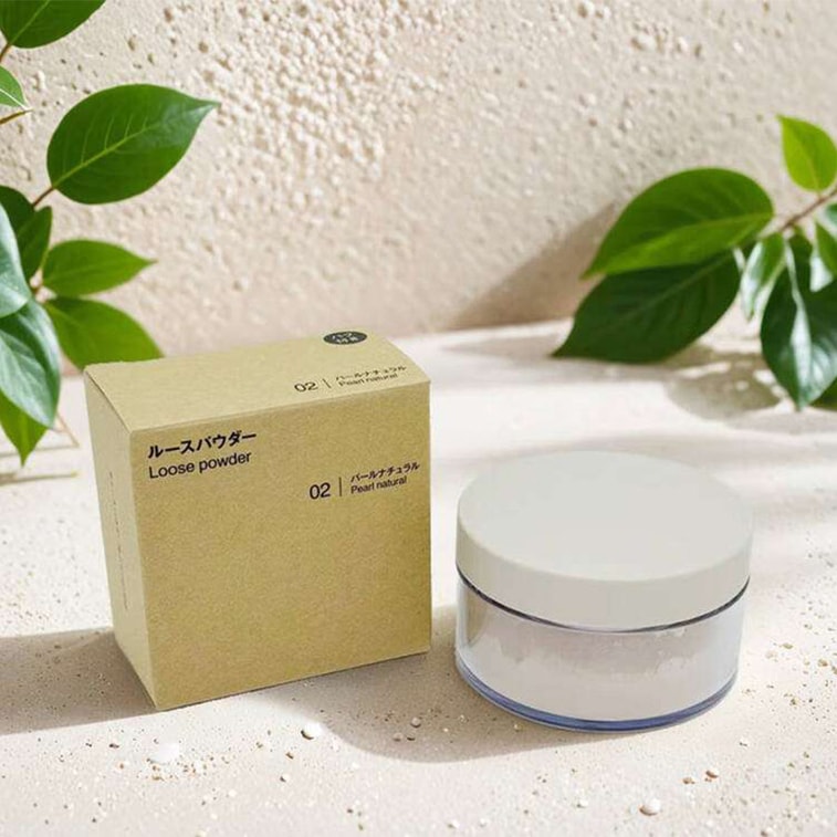 【日本直送】無印良品 マットオイルコントロールルースパウダー（パール感のあるナチュラルカラー）18g 3