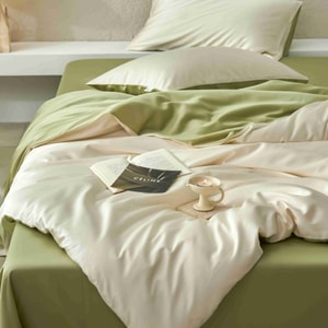 Cotenrra Fresh Dew Bedding Set Sage Meadow Queen Size