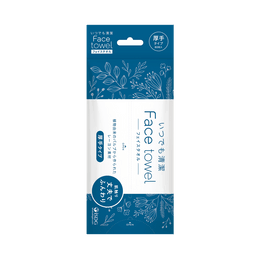 Ishoku Dougen .com Always Clean Face Towel Thick Type 80 Pieces