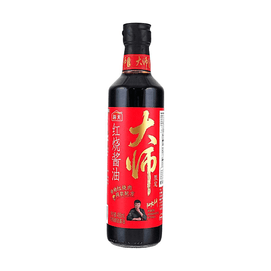 海天 大师红烧酱油 480ml【特级酿造冰糖上色】