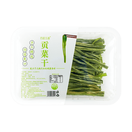 四蔬五菌 贡菜干 苔菜干脱水蔬菜干 80g【绝佳火锅涮菜】