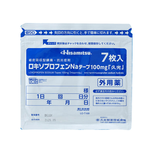 [일본 직배송] 일본 기타 제품 - 골관절염, 근육통, 외상 후 부기 및 통증 완화 패치 100mg 7개입