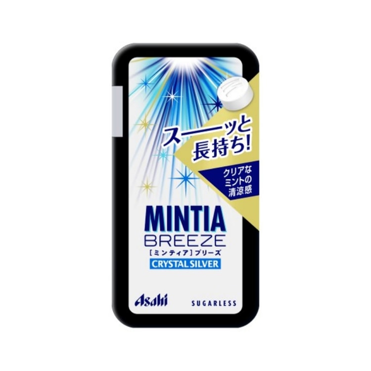 MINTIA BREEZE Super Refreshing Mints [Crystal Silver Mint] 30