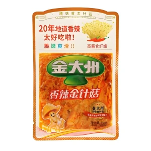 Spicy Enoki Mushrooms [3 packs inside] 180g * 1 bag