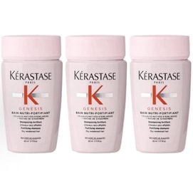 Genesis Shampoo 80ml×3  Ginger Root Strengthens Weak Hair