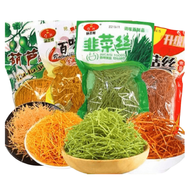【中国直邮】 钟芹辉 辣条辣丝 8090后怀旧小时候零食5毛小卖部儿时小吃休闲食品 混合味 18g*4包