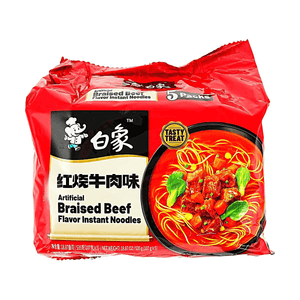 소고기 조림맛 즉석라면, 3.8oz* 5팩, 총 18.87oz