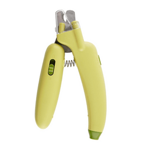 憨憨乐园 香蕉LED指甲钳 猫狗宠物指甲剪 带锉刀 LED灯轻松找血线