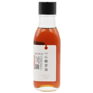 난스자오 순수천연 [소규모 제분 참기름] 150ml 순수 참기름 무혼합 무첨가 향미 저온 돌분쇄