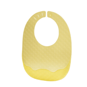 Baby eating bib waterproof soft silicone baby food bib baby bib children's saliva anti-dirt 220mm * 300mm 1 piece