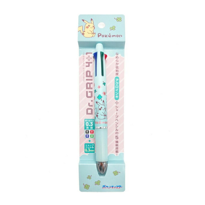 【日本直郵】Juice 寶可夢 寵物小精靈 4色水性筆A14款 0.38mm