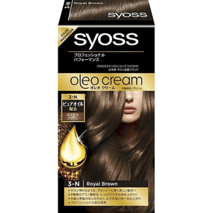 Syoss Oleo Cream Hair Color 3N Royal Brown [1box]