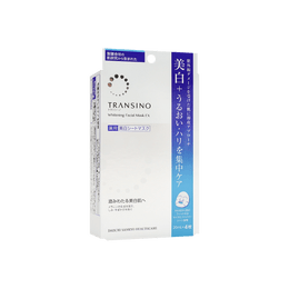 日本DAIICHI-SANKYO第一三共 TRANSINO药用美白面膜 4片入 COSME大赏第一位