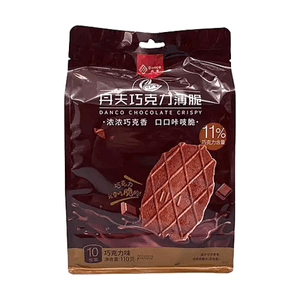 Biscuit Croustillant au Chocolat 3.88oz【Riche en Chocolat】【Croustillant et Délicieux】