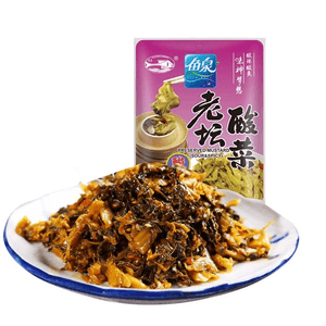 鱼泉 泡菜下饭菜酸菜腌菜咸菜佐餐小菜老坛酸菜70g*1袋