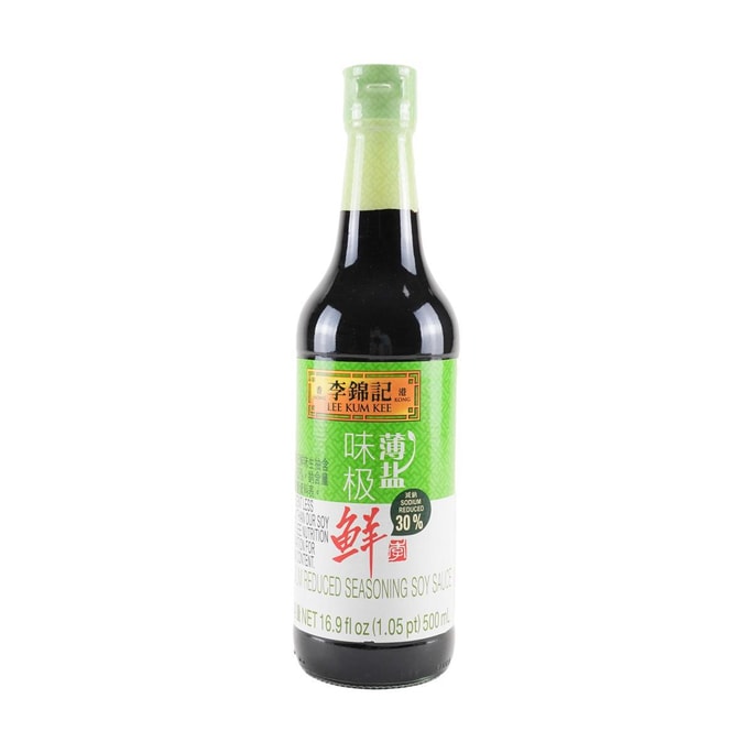 香港李錦記 味極鮮薄鹽醬油 500ml