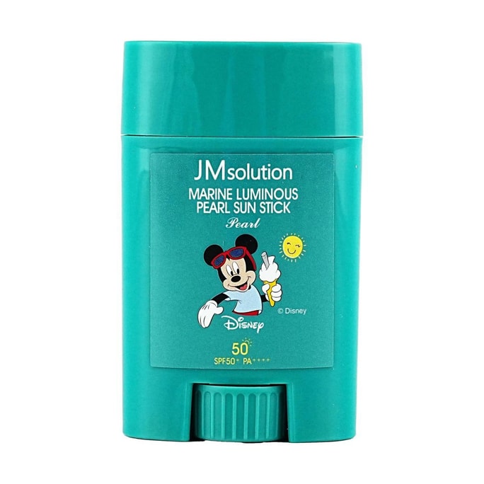 Marine Luminous Pearl Sun Stick, Sunscreen, SPF50+ / PA++++, 0.74 oz【Disney Mickey Collab Limited Edition】