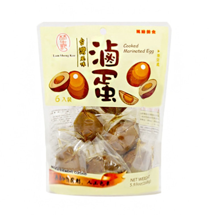 台湾林生记 优质卤蛋 无添加 6枚装 180g 5