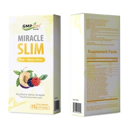 纯植物天然排毒瘦身果冻 健康美味  GMP Vitas Miracle Slim15包
