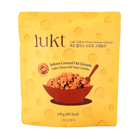 韩国LUKT 黄芝士奶酥格兰诺拉燕麦片 150g【开袋即食 酥粒口感】【谷物代餐高质量碳水】 【健康甜品】