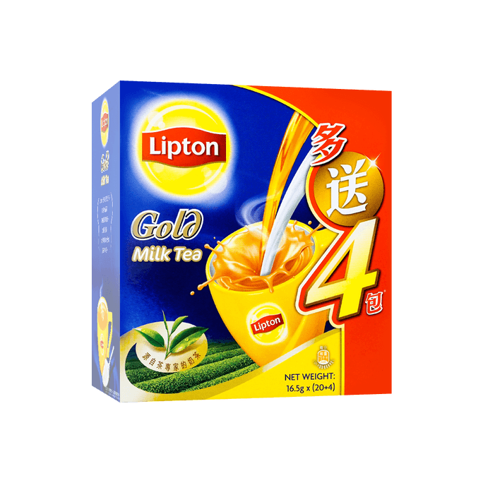 大陆版 LIPTON立顿 香滑奶茶 加量装 20+4包