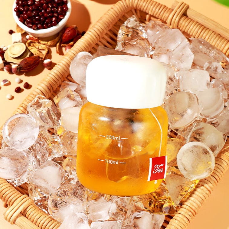 Herbal Dampness Relief Tea 110g – 8 Whole Ingredients: Red Bean, Coix Seed, Poria, Licorice, Fox Nut, Tangerine Peel, Gardenia, Barley, Easy Brew Bags, Daily Cup for Internal Balance 5