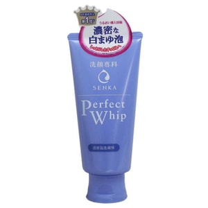 【日本直郵】日本本土版 資生堂 SENK 洗顏專科 超微米濃密泡沫洗卸兩用潔面乳 120g