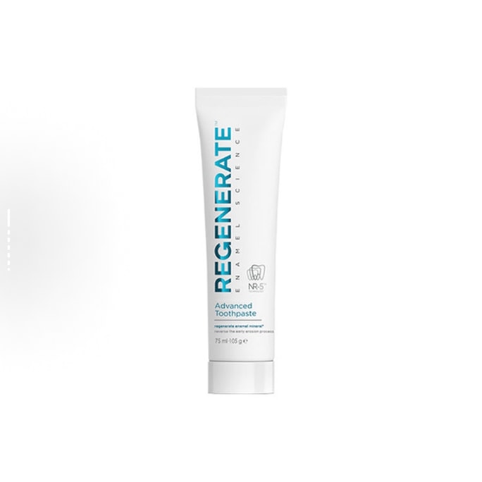 【香港直郵】 英國 Regenerate 修復琺瑯質牙膏 75ml · 9年科學研究專利 · 琺瑯質再生技術 · 美白抗敏
