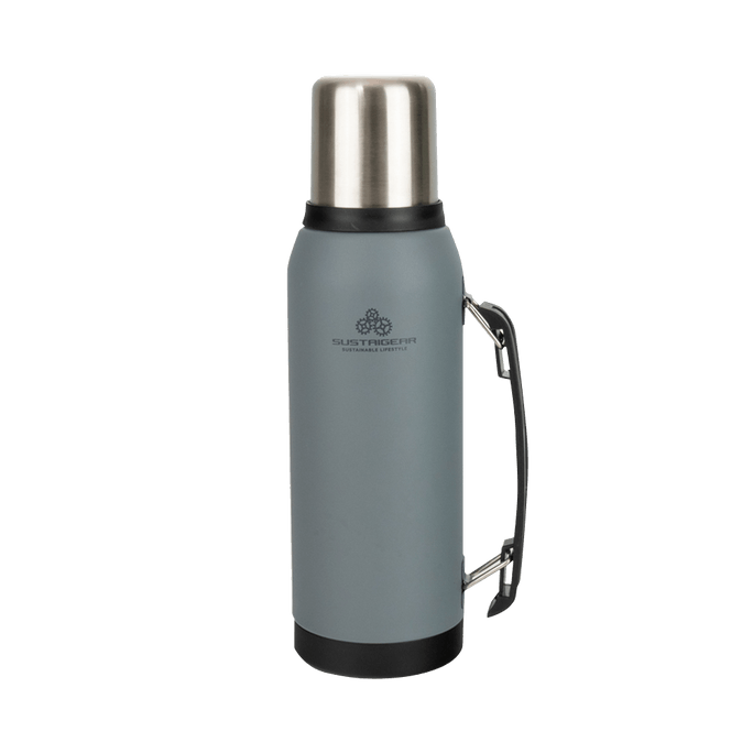 Wahei Freiz Sustigear with Handle 2WAY Bottle Wolf Gray RH-1626 1000ml