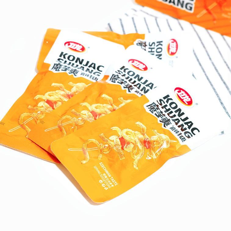 Spicy Sichuan Mala Vegetarian Tripe,Konjac Snacks, 12.7 oz 13