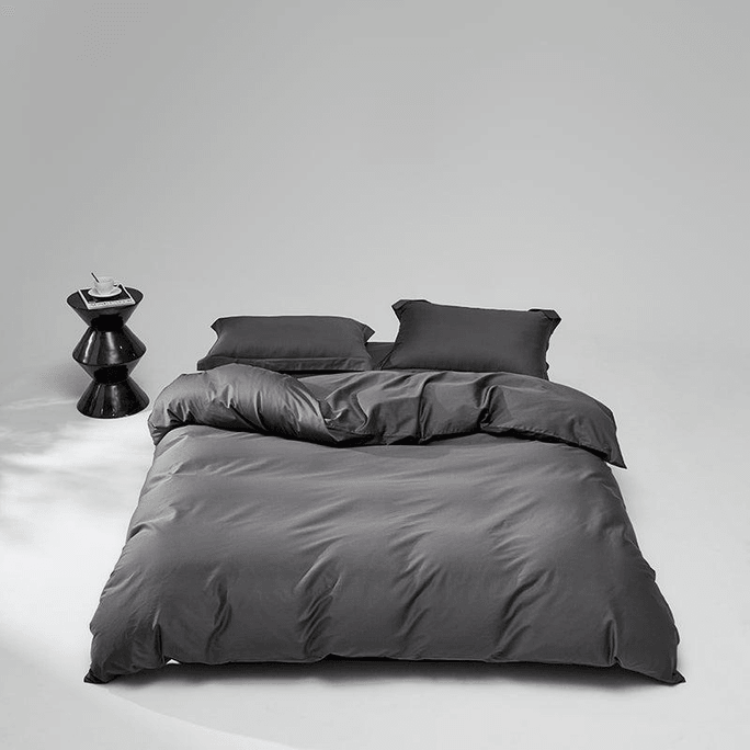 Pure Essence Bedding Set King Size Black