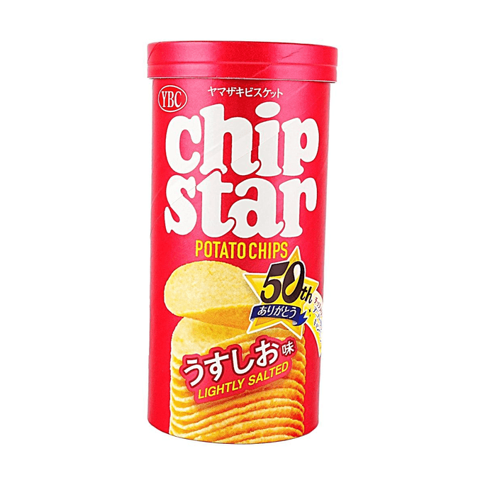 Chip Star Baked Potato Chips, Lightly Salted, 1.41 oz【50th Anniversary Edition】
