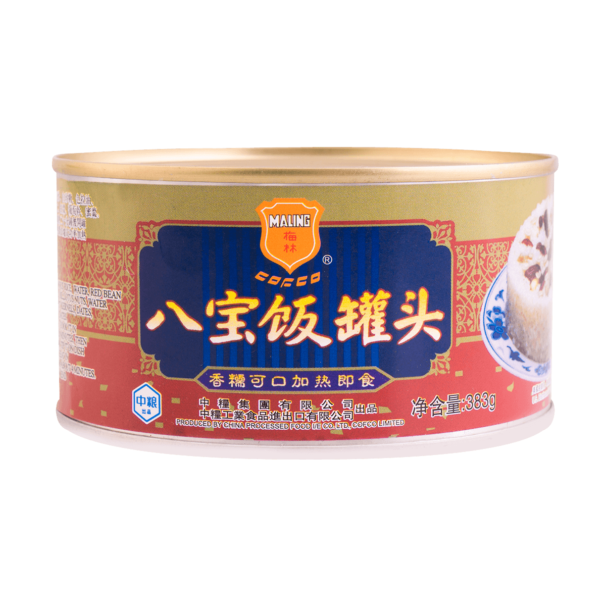 梅林牌八宝饭罐头383g怎么样