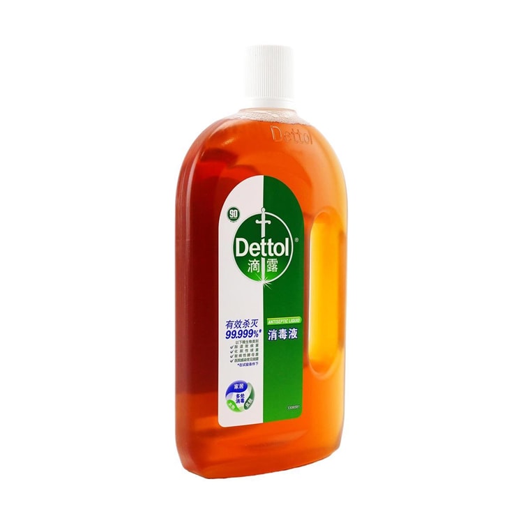 DETTOL 優しく刺激のない家庭用消毒剤。洗濯や室内のダニ除去に