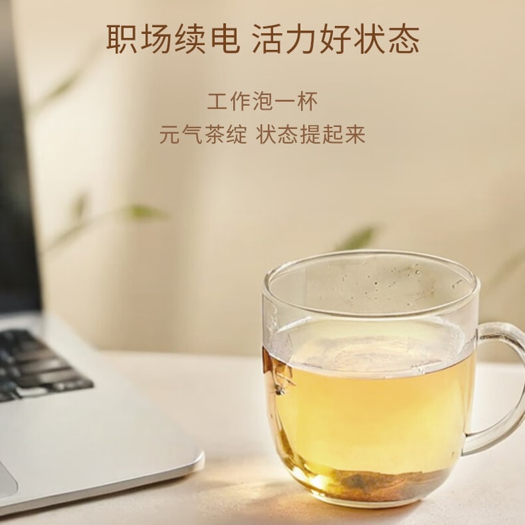 [SPECIAL PRICE Exp. 10/2026] Vitality Tea - Mint Pear Jasmine Green Tea, 40g (10 bags) | Cold/Hot Brew Herbal Tea Pack, Morning Tea Gift Set 6