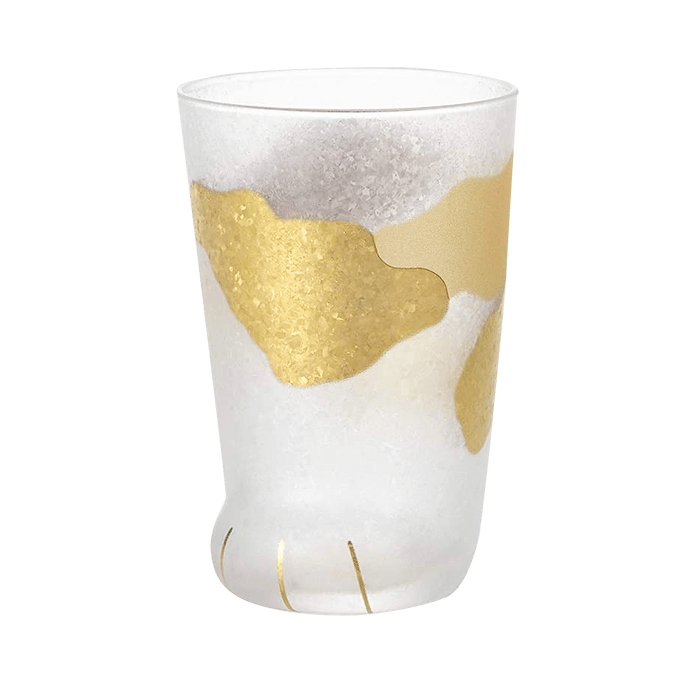 ISHIZUKA GLASS 石塚硝子||coconeco 升级版可爱猫爪玻璃杯||三花 1个