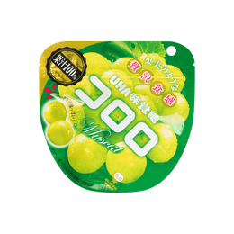 UHA Gummy Candy Green Grape Flavor 48g
