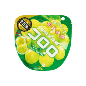 Mikanto Kororo 100% Fruit Juice Jelly Gummy Candy,Muscat Grape Flavor,1.69 oz