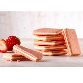 日本 TOKYO MILK CHEESE FACTORY 东京牛奶芝士工场  春季限定 草莓芝士饼干 9枚入/盒