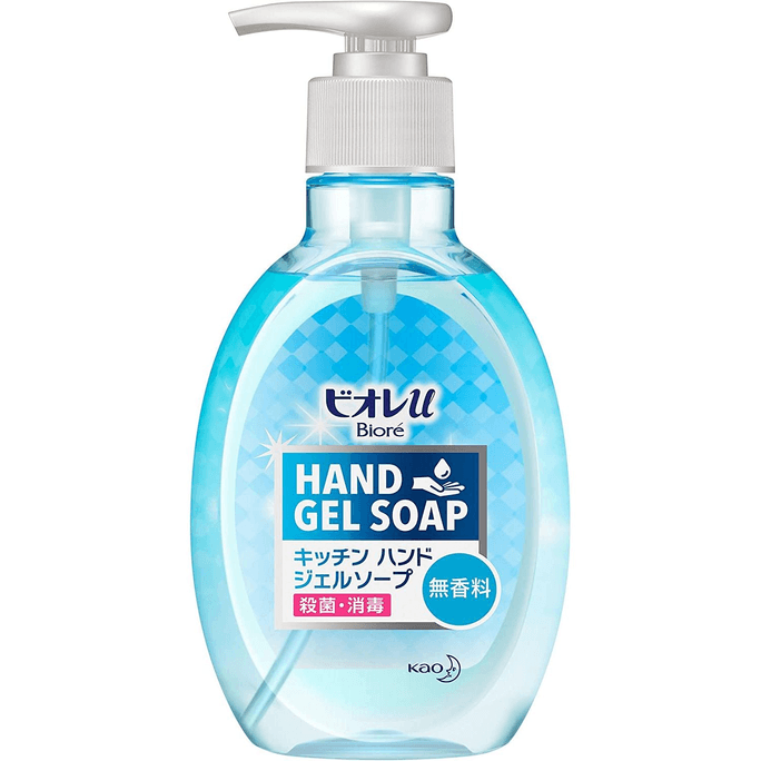 U Kitchen Hand Gel Soap Unscented Pump [250ml]
