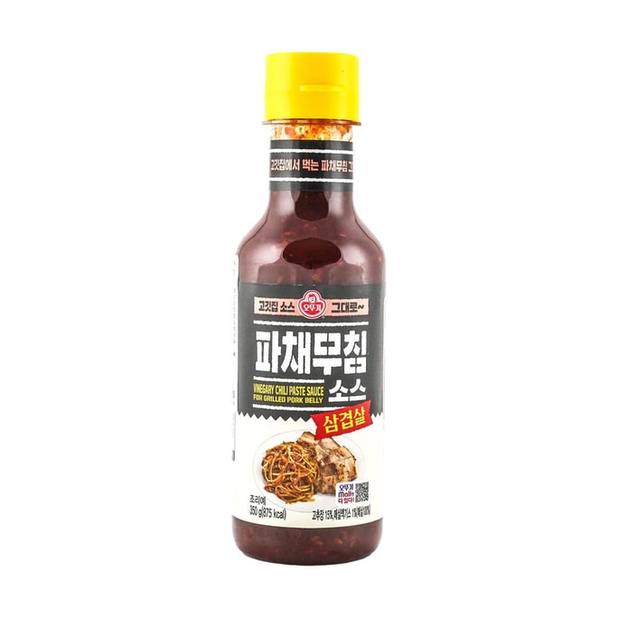 Vinegary Chili Paste Sauce for Grilled Pork Belly ,12.34 oz